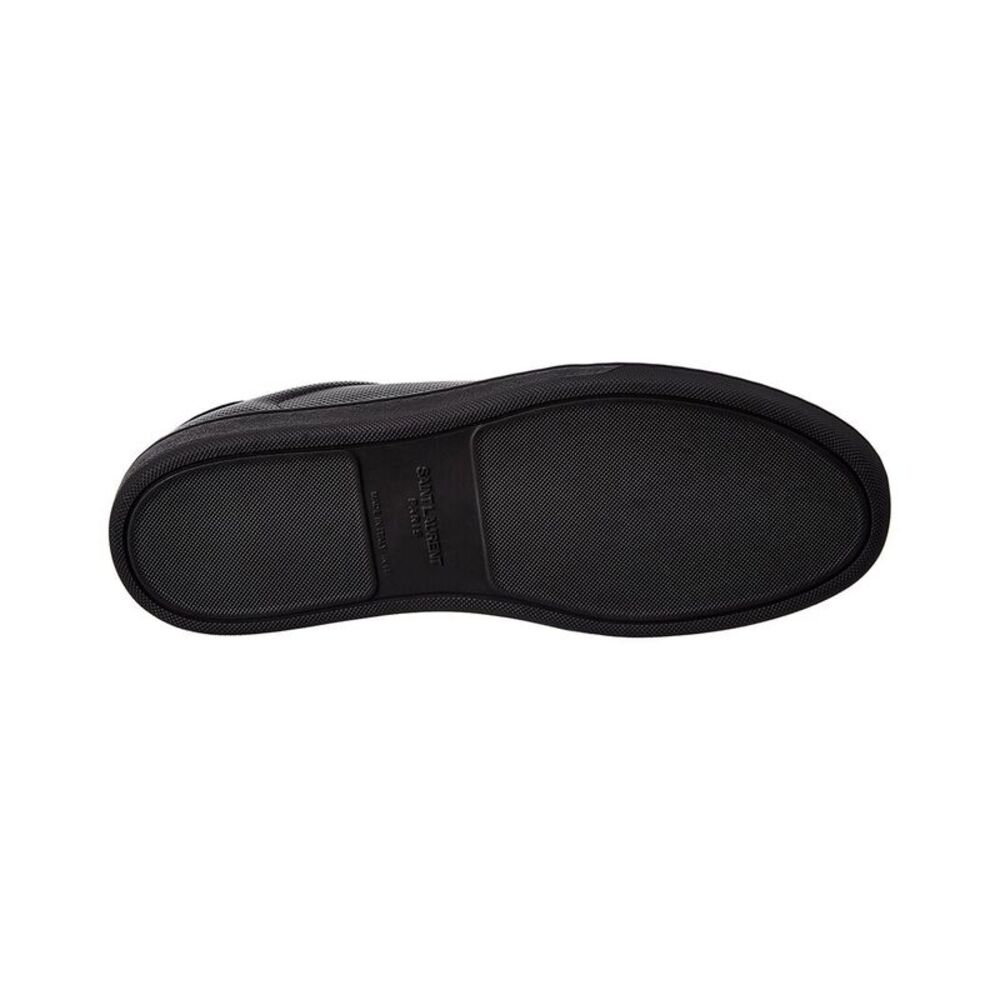 Saint Laurent Sl/10 Leather Sneaker, Black - Picture 4 of 5
